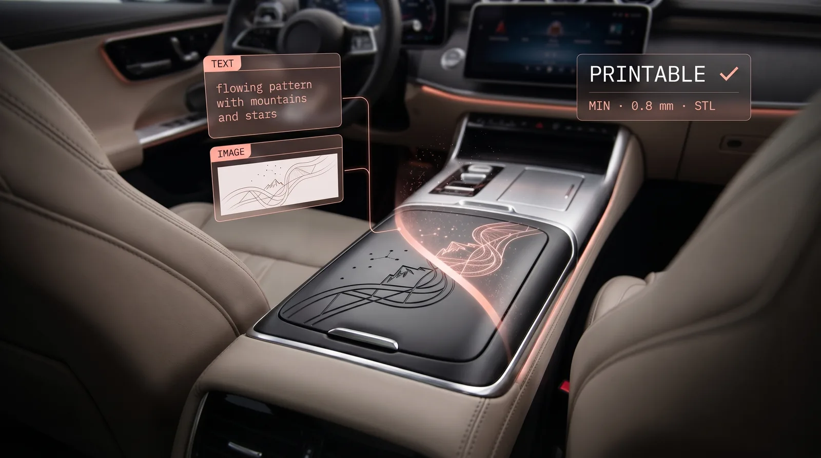 AI + 3D-Printed Automotive Parts
