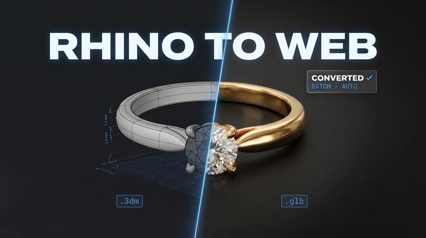 3D Web Viewer & Conversion Pipeline